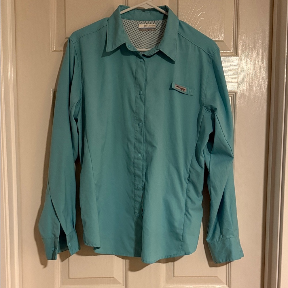 Columbia Aqua Long Sleeve fishing PFG Shirt UPG 40